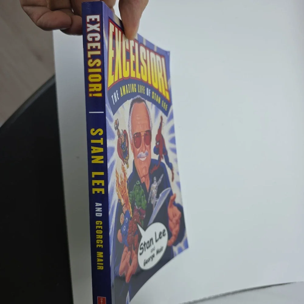 Excelsior!‎ The Amazing Life of Stan Lee Autobiography Marvel Comics Paperback